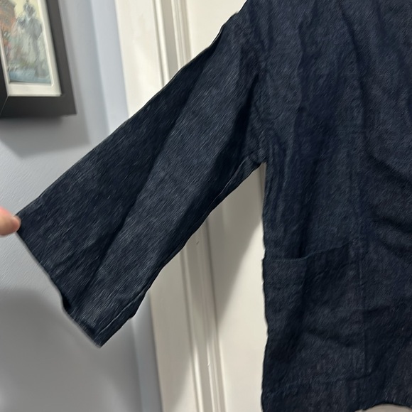 ROOTS Hemp Collection Jean jacket. Size S - Picture 4 of 13